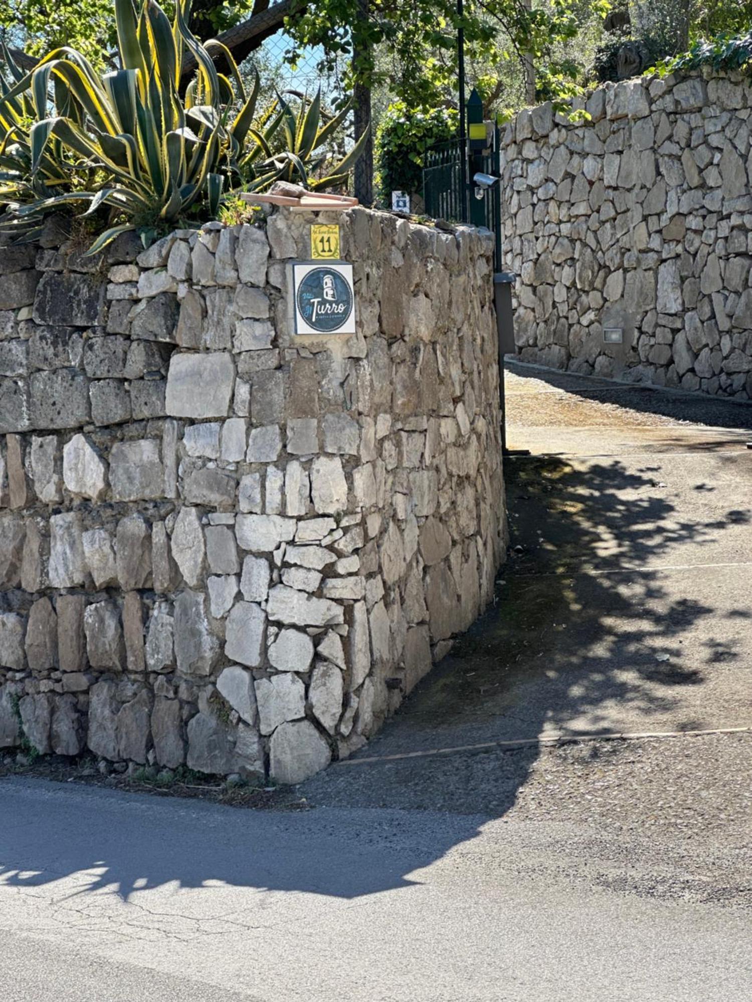 Villa il Turro Massa Lubrense Esterno foto